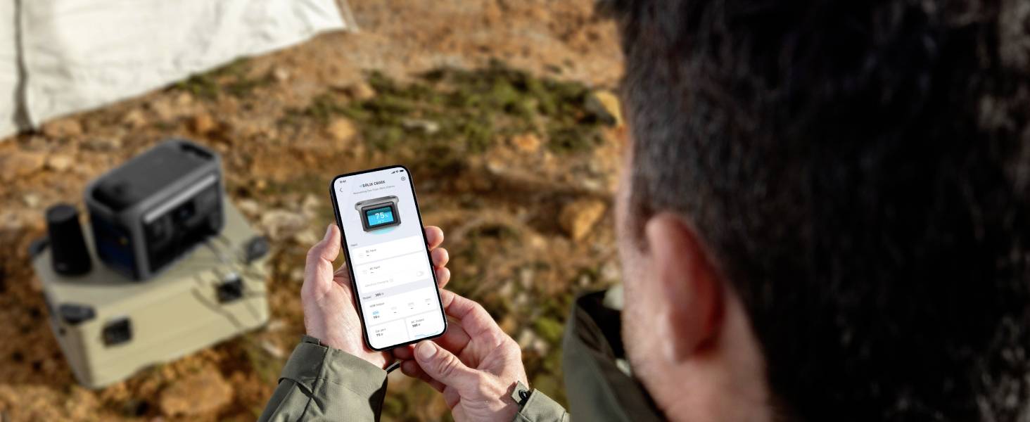 Anker SOLIX C800X Powerstation LiFePO 4 LED-lommelygte, Outdoor-18