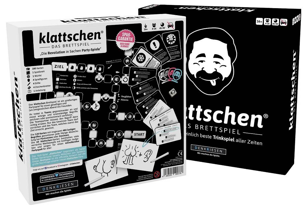 D&R Denkriesen klattschen - DAS BRETTSPIEL DEN09077 Antal spillere (maks.): 16-1