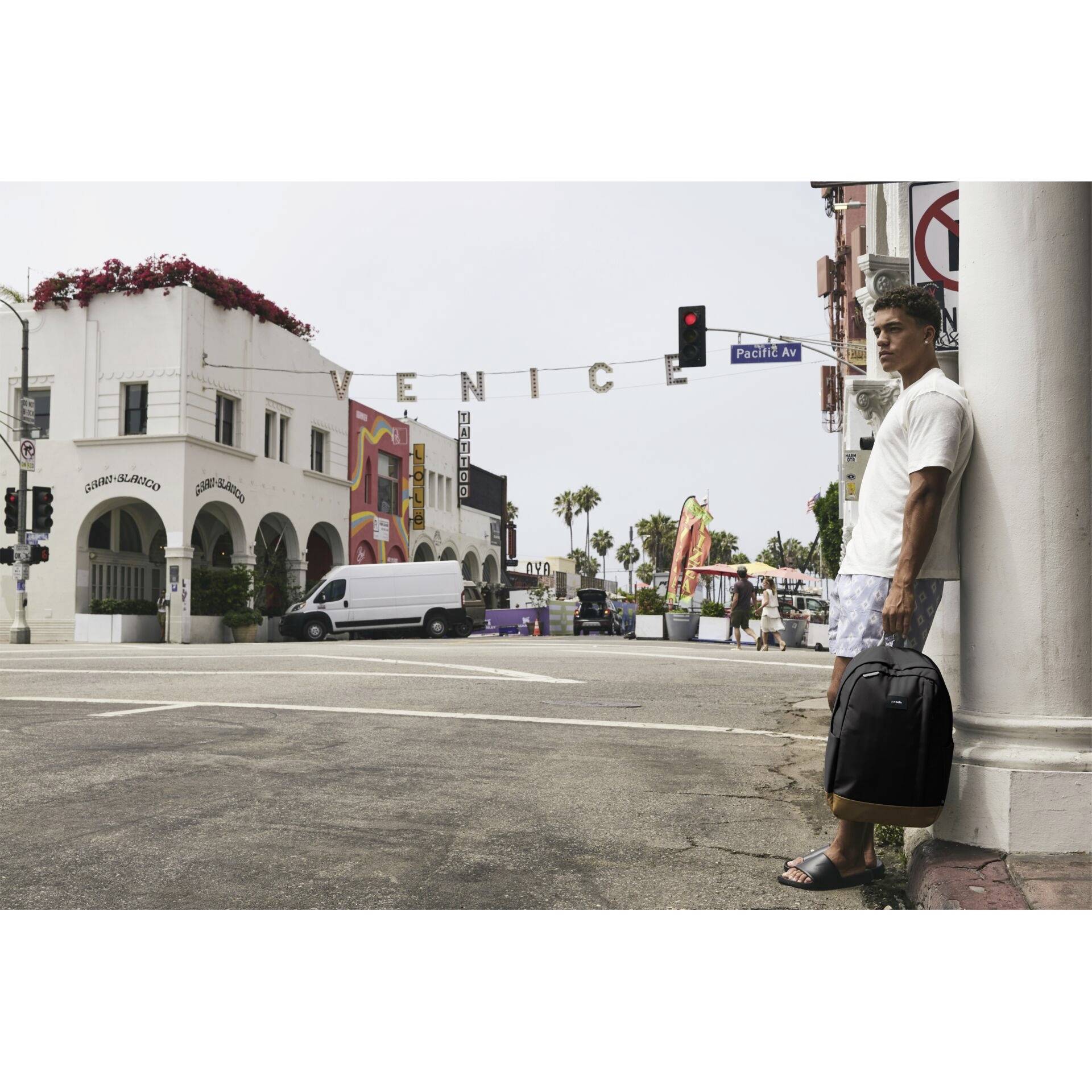 Pacsafe Bærbar computer rygsæk GO 25l Sort-12