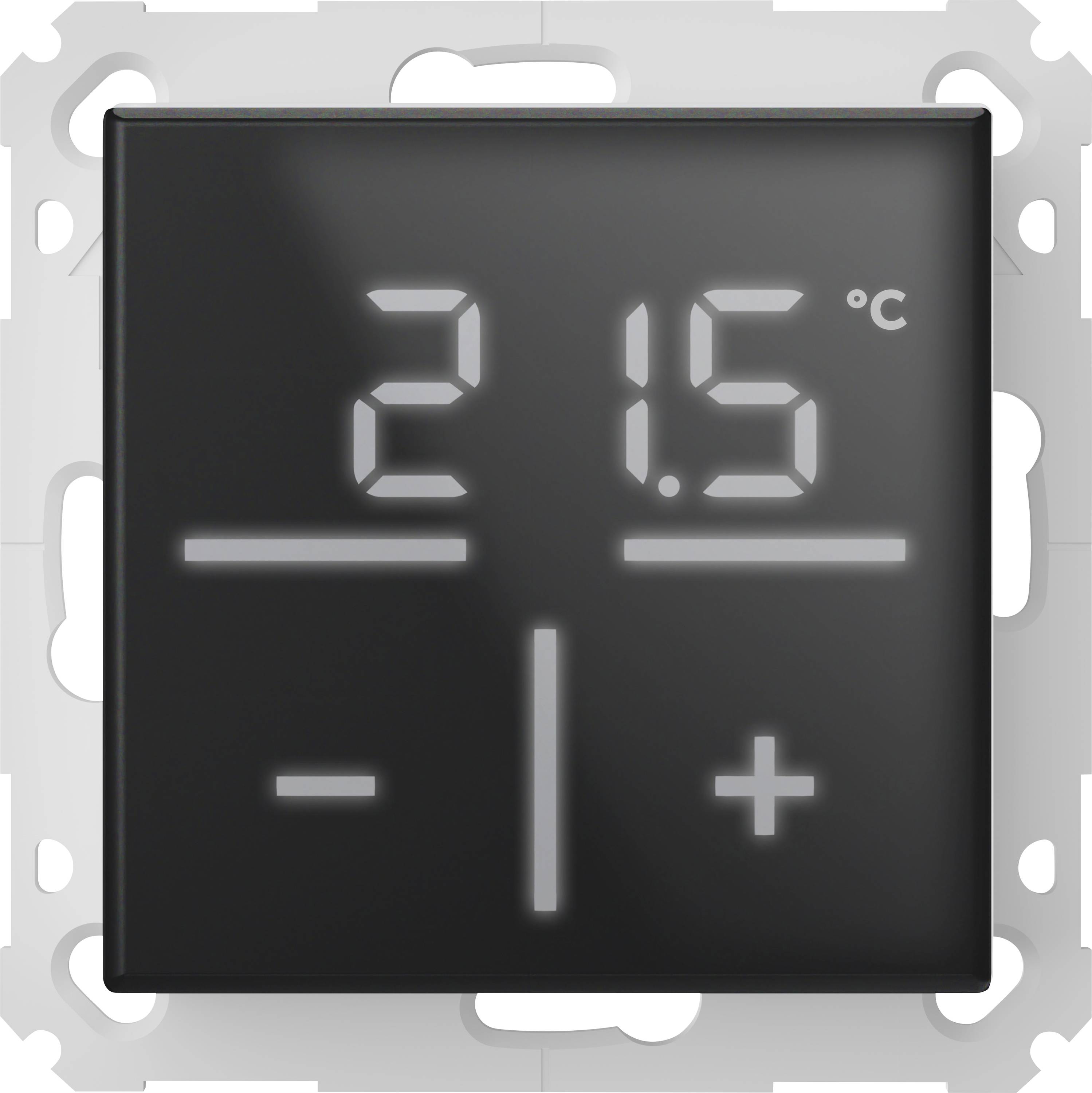 Homematic IP IP Funk Glas-Wandthermostat mit CO2-Sensor Vægtermostat-0
