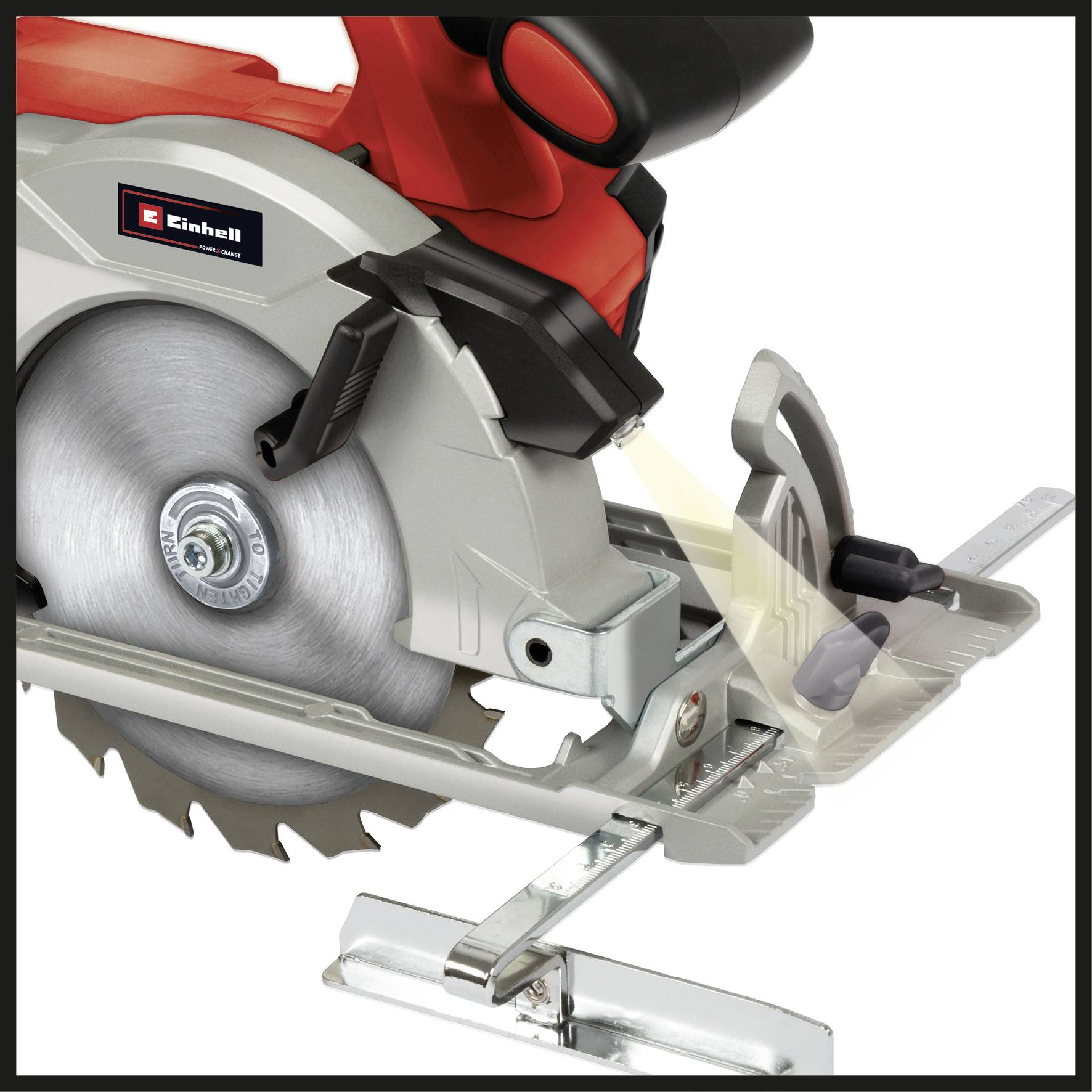 Einhell TC-HS 18 Li-Solo Batteridrevet, håndholdt rundsav 150 mm uden batteri 18 V-4
