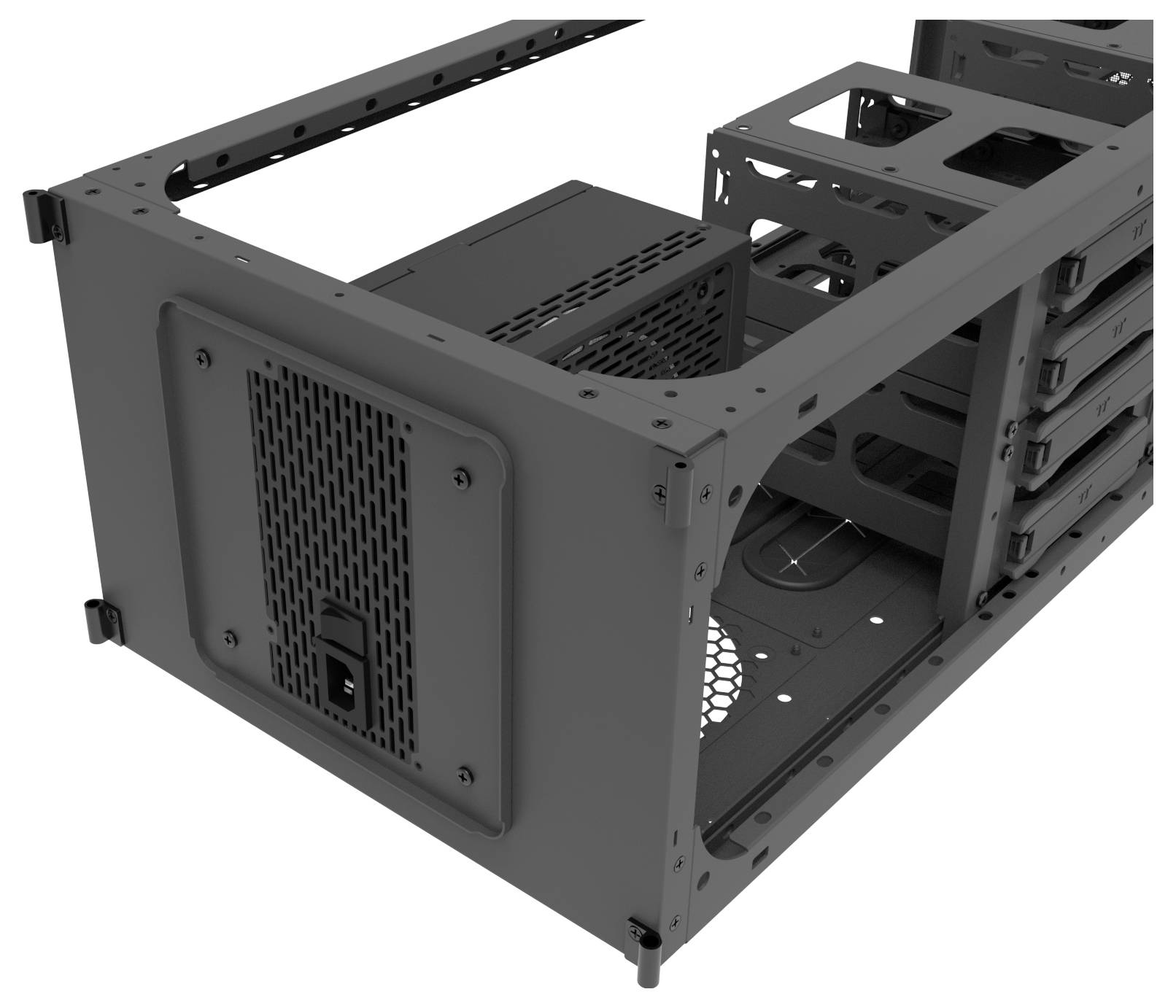 Thermaltake AX100 Black Desktop Sokkel Sort-15