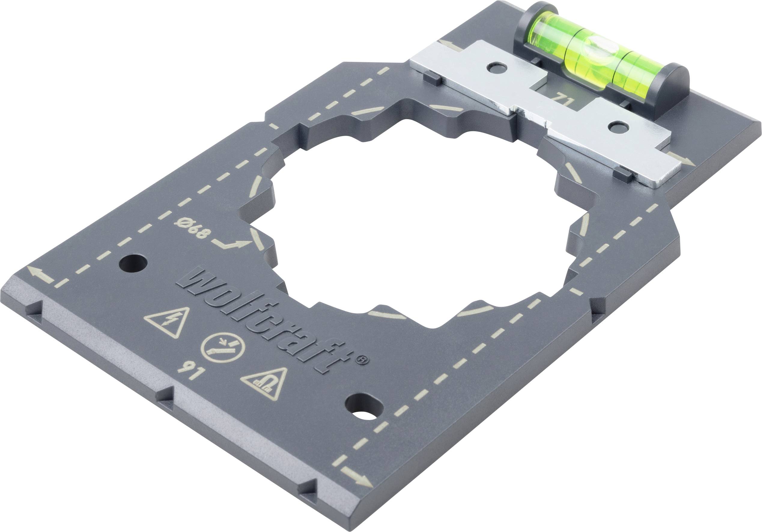 Wolfcraft 5975000 Markeringsskabelon magnetisk 1 stk-0