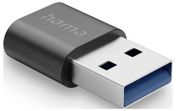 Hama USB 3.1 (Gen 2) Adapter [1x USB-A-hanstik - 1x USB-C® bøsning] 0 mm-1