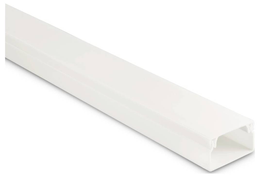 Hama 00221017 Kabelkanal (L x B x H) 100 cm x 24 mm x 14 mm 4 stk Hvid-4