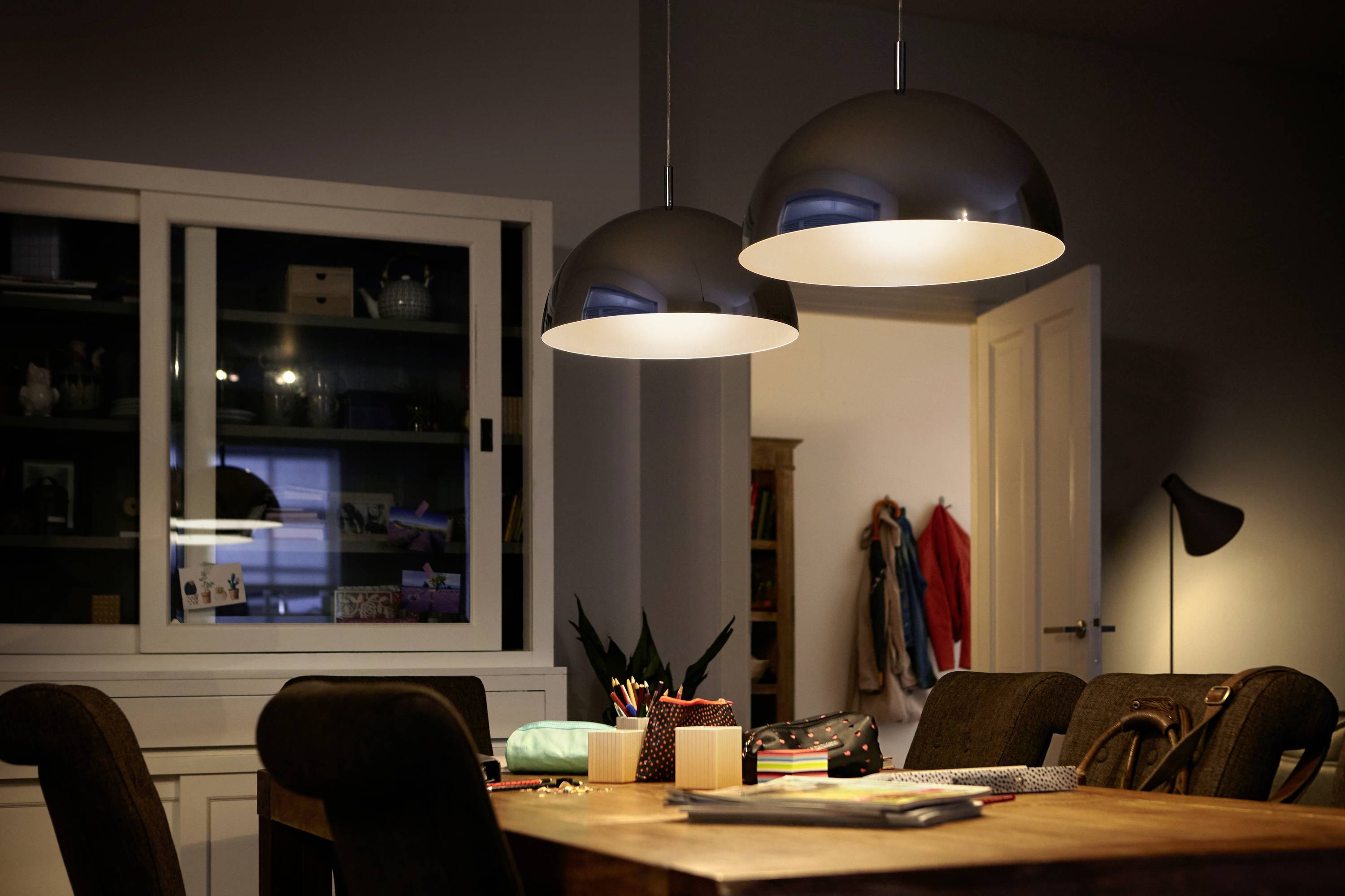 Philips 8720169283886 LED (RGB)-lamp EEK A (A - G) E27 4 W = 60 W Varmhvid 3 stk-2