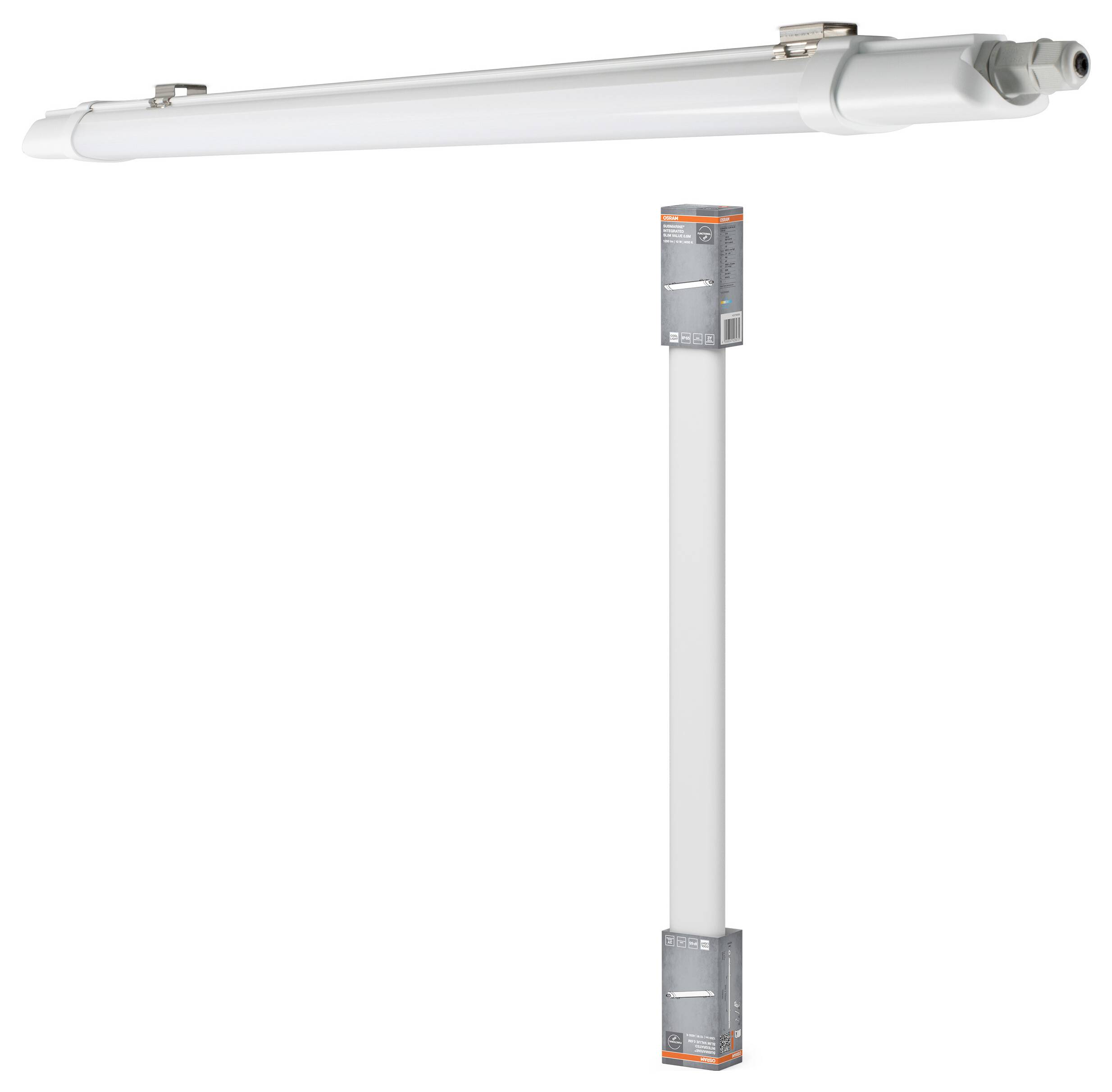 OSRAM HOMELIGHTING Submarine Integrated Slim Value 0.6M 10W 4000K LED-Fugtrumslys-1
