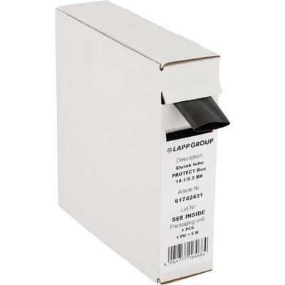 LAPP 61742428 Krympeslange Sort 6.4 mm 3.2 mm Krympningshastighed:2:1 8 m-0
