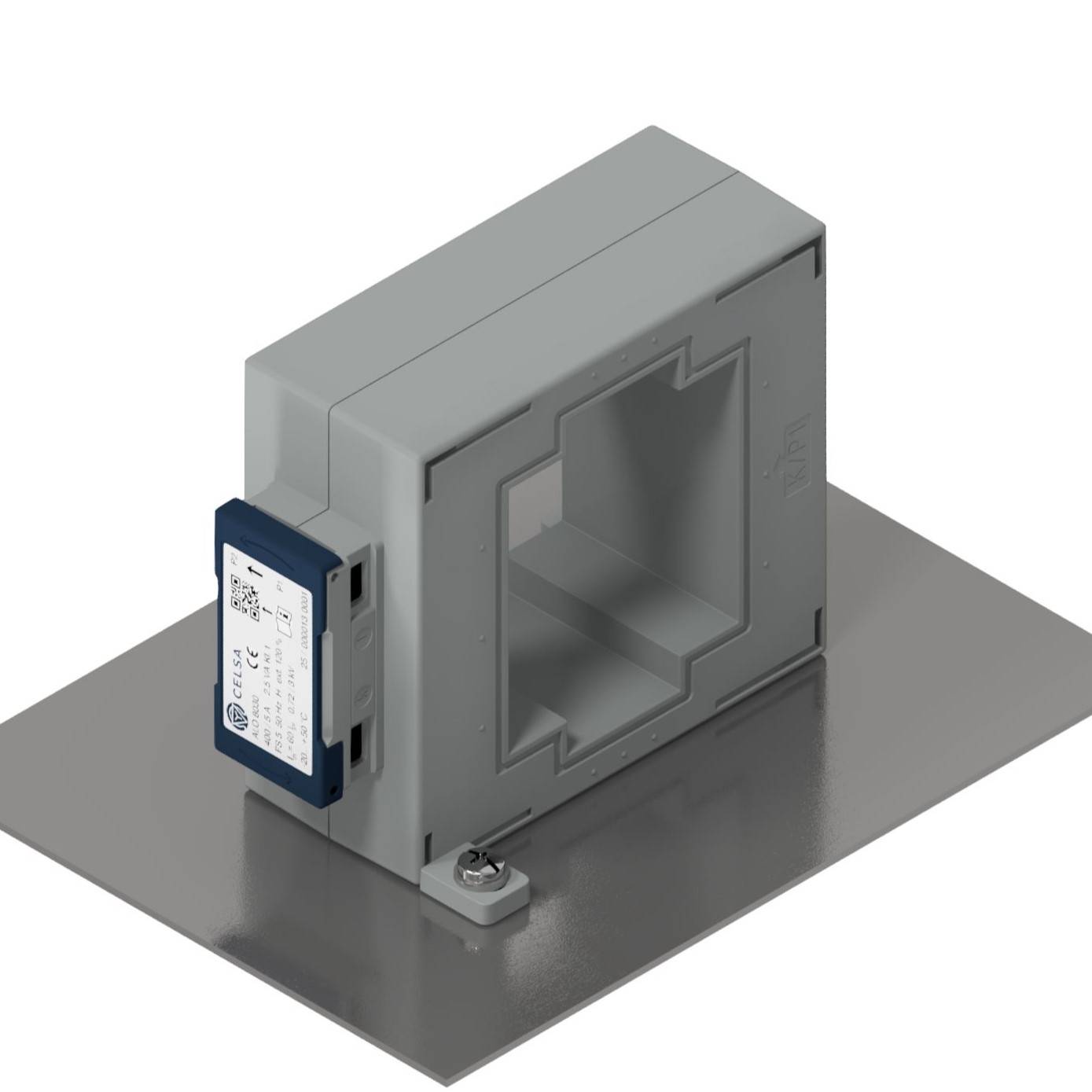Celsa ALO-E 8030 2000/1A 2.5VA Kl. 0.5 70142-1277-0250 Kalibreret strømtransformer Primærstrøm 2000 A Sekundærstrøm 1 A -2