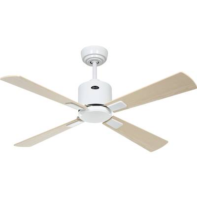 CasaFan ECO NEO III 103 WE-AH/BU WiFi Loftsventilator 16 W (Ø x H) 103 cm x 360 mm Hvid med fjernbetjening, Timer, Vinte-0