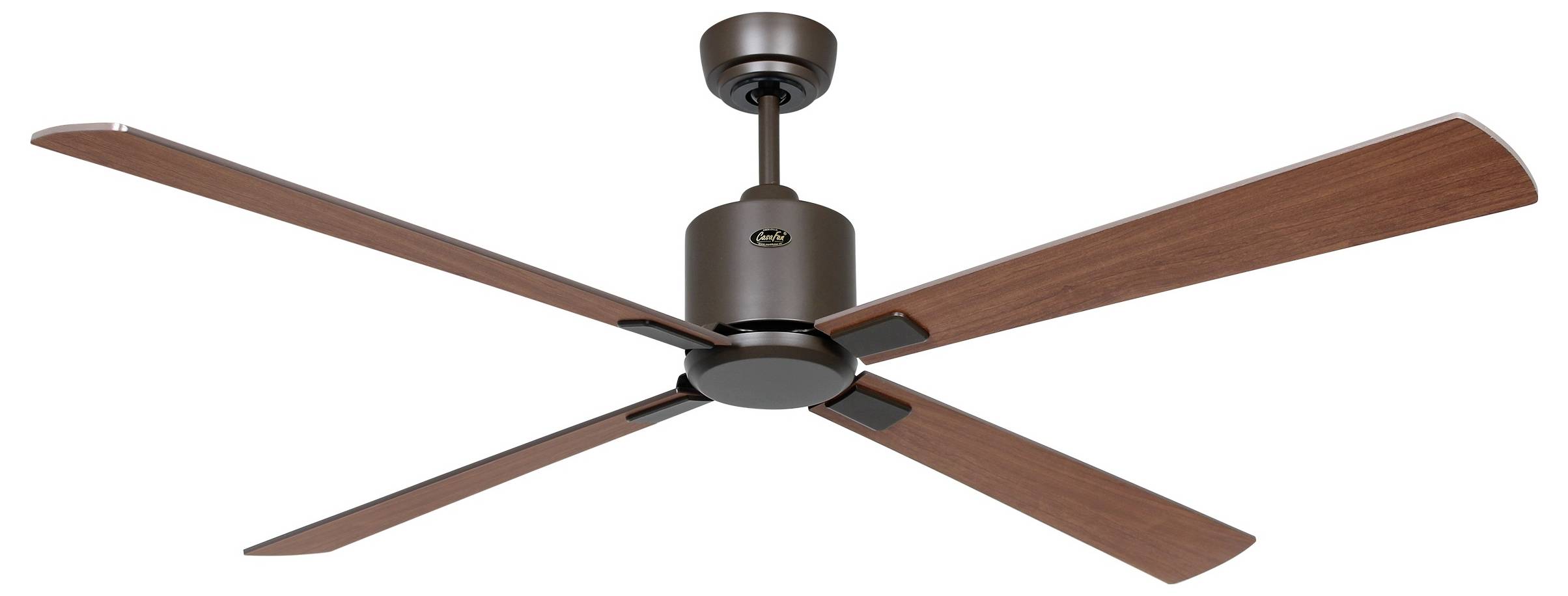 CasaFan ECO NEO III 152 BZ-NB/KI WiFi Flügel Nussbaum/Kirsche Loftsventilator 27 W (Ø x H) 152 cm x 360 mm Bronze med fj-3