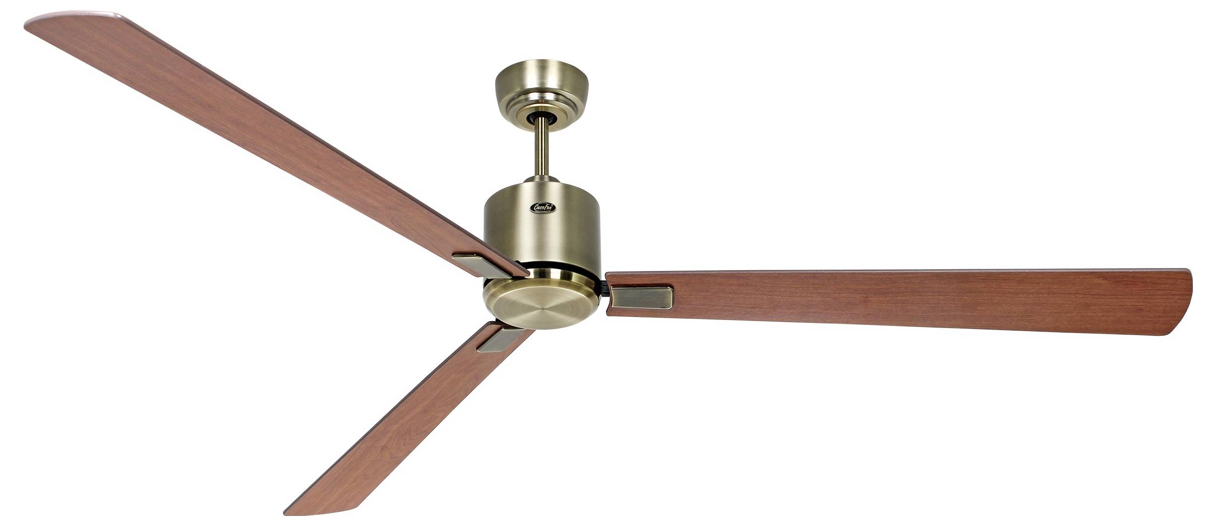 CasaFan ECO NEO III 180-4 MA-NB/KI WiFi Flügel Nussbaum/Kirsche Loftsventilator 28 W (Ø x H) 180 cm x 360 mm Messing ant-3