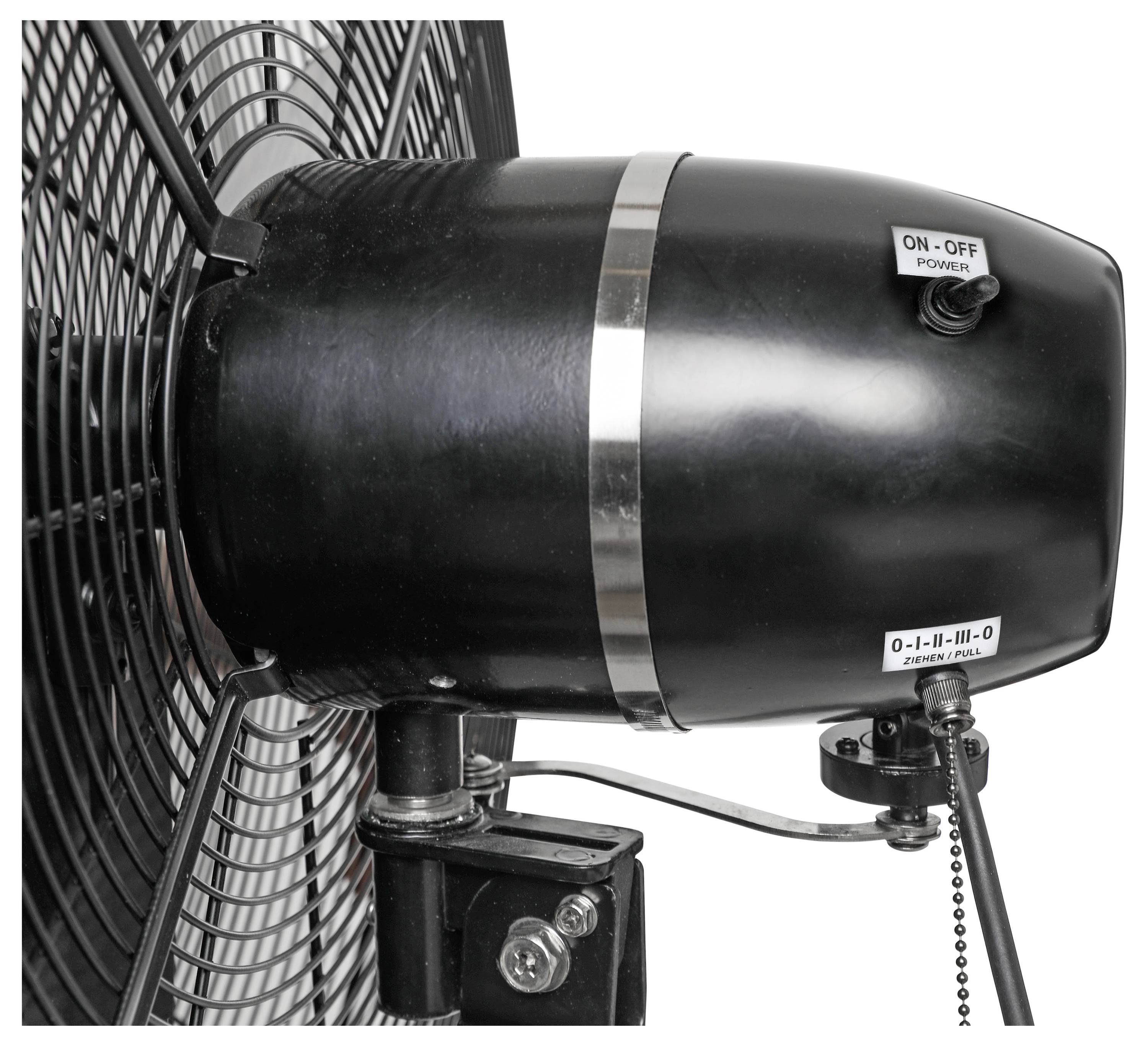 CasaFan WM3 Wall Eco IP44 SL Vægventilator 123 W (Ø x H) 70 cm x 700 mm Sort Vinterdrift-3