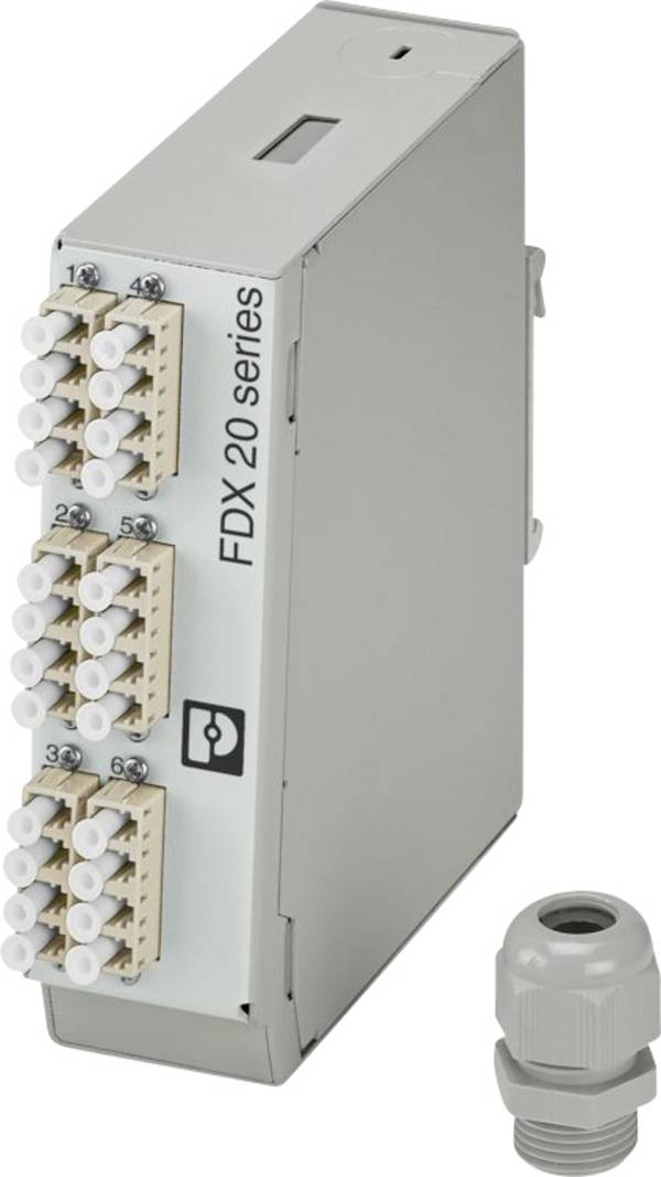 Phoenix Contact FOC-FDX20-PP-LCQ6-OM2-PT9 LWL-splejseboks