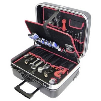 Alarm Werkzeuge 2-HT 56077505 VVS Trolley-kuffert med udstyr (L x B x H) 525 x 450 x 280 mm-0