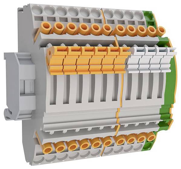 ABN ABNPE104X17 Tilbehør til fordelerskab Testklemme 1 stk