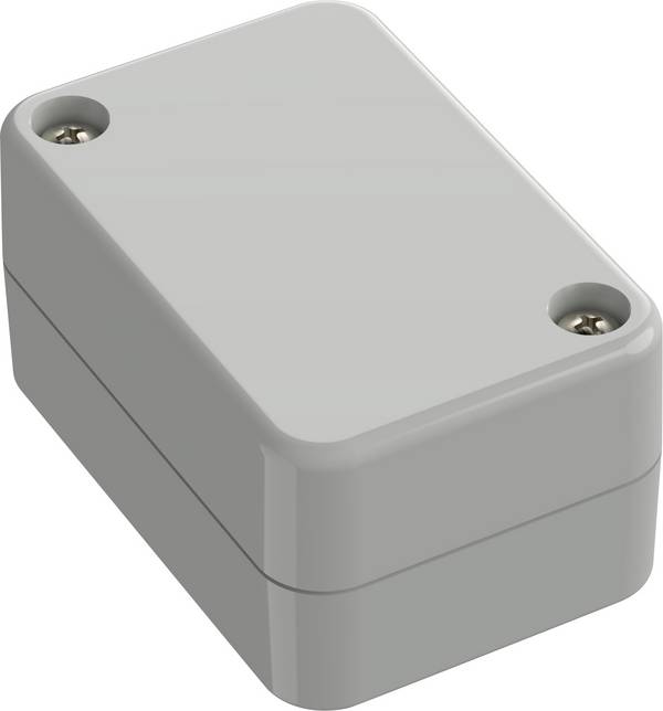TRU COMPONENTS 6U07060403017 TC-13865032 Industrikabinet 60 x 40 x 30 ABS Lysegrå 1 stk