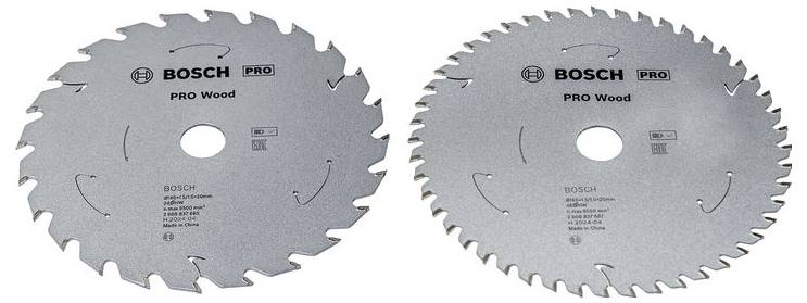 Bosch Accessories 2608644735 2608644735 Rundsavblad Sæt 165 mm 2 stk