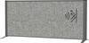 Maul Skillevæg rumdeler MAULconnecto (B x H) 120 cm x 52.75 cm Fleece Mørkegrå , Antracit 9851289