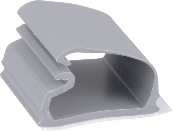 Panduit Latching Wire Clip Kabelholder Klæbning LC5-A-C8 Bundt-Ø-område 9.1 mm (max) Selvlåsende Grå 1 stk