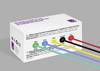 TRU COMPONENTS TC-14085028 Ledning med silikonebelægning 0.5 mm² Rød, Sort, Gul, Blå , Grøn 1 Set