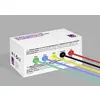 TRU COMPONENTS TC-14085032 Ledning med silikonebelægning 0.3 mm² Rød, Sort, Gul, Blå , Grøn 1 Set