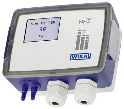WIKA Differenstryksensor 1 stk A2G-520 0 Pa til 5000 Pa Klemmerum   Single
