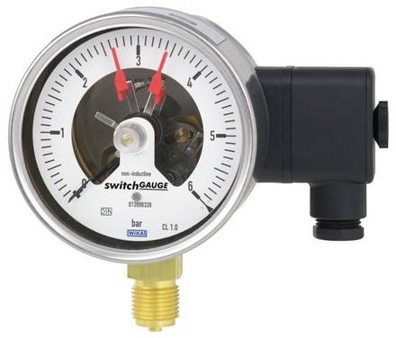 WIKA Rørfjedermanometer 14028267 PGS21 Tilslutning (manometer): Undersida   1 stk