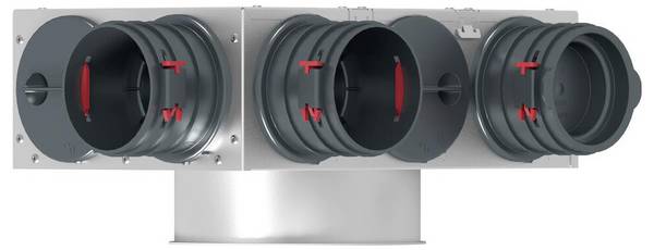 Helios Ventilatoren FRS-VE 5-75/160 Fordelerelement