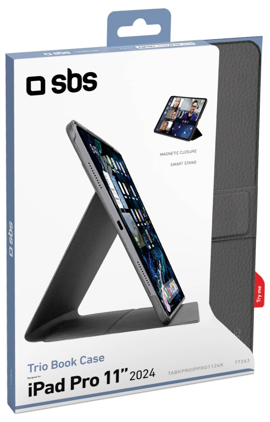 sbs mobile Tablet-cover Apple iPad Pro 11" 2024 Sort-1