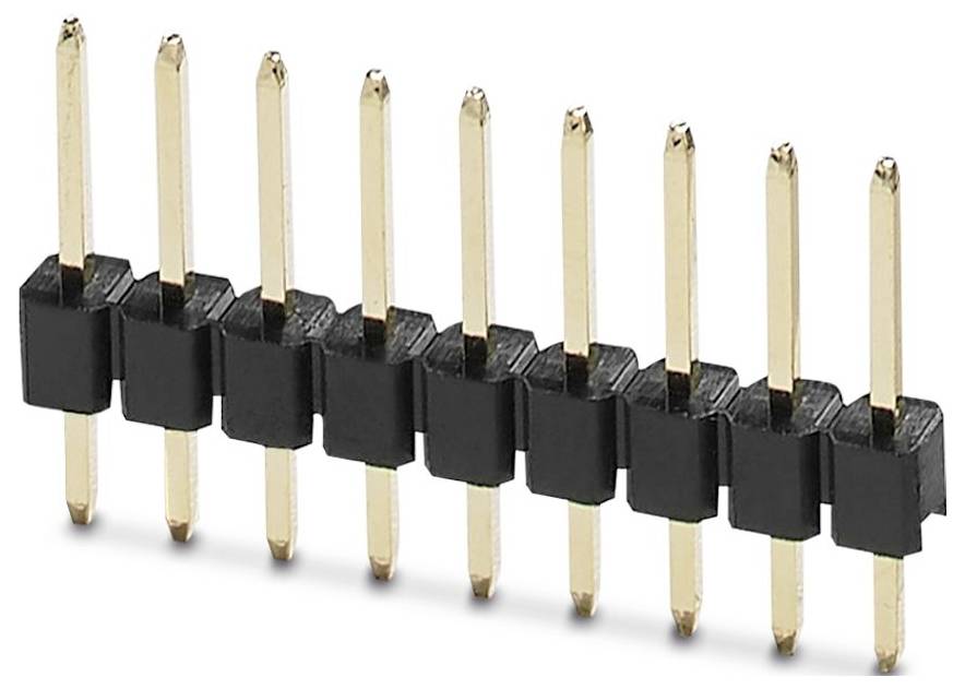 Phoenix Contact 1252180 Stiftliste Samlet poltal 9 Antal rækker 1 50 stk Carton-0