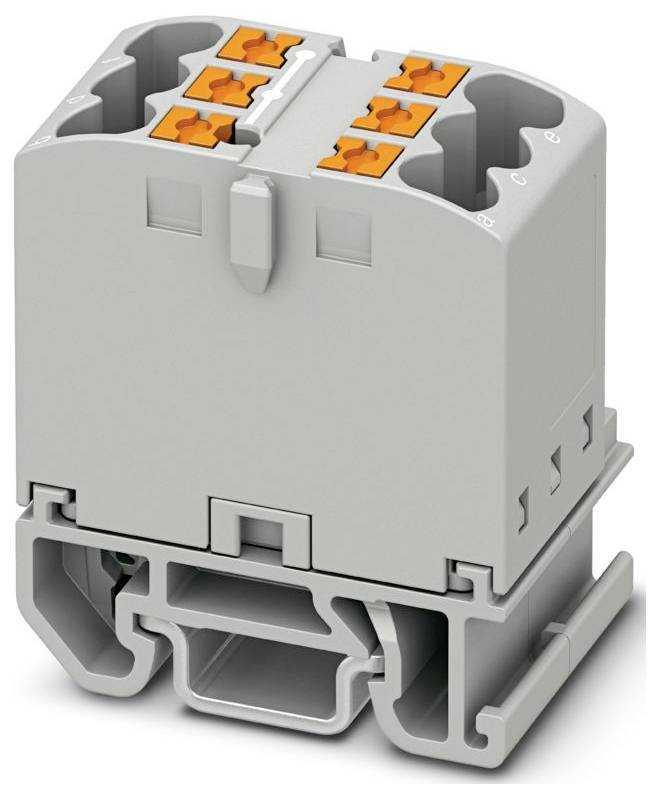 Phoenix Contact 3274100 Fordelerblok Push-In-klemme Grå 10 stk-0