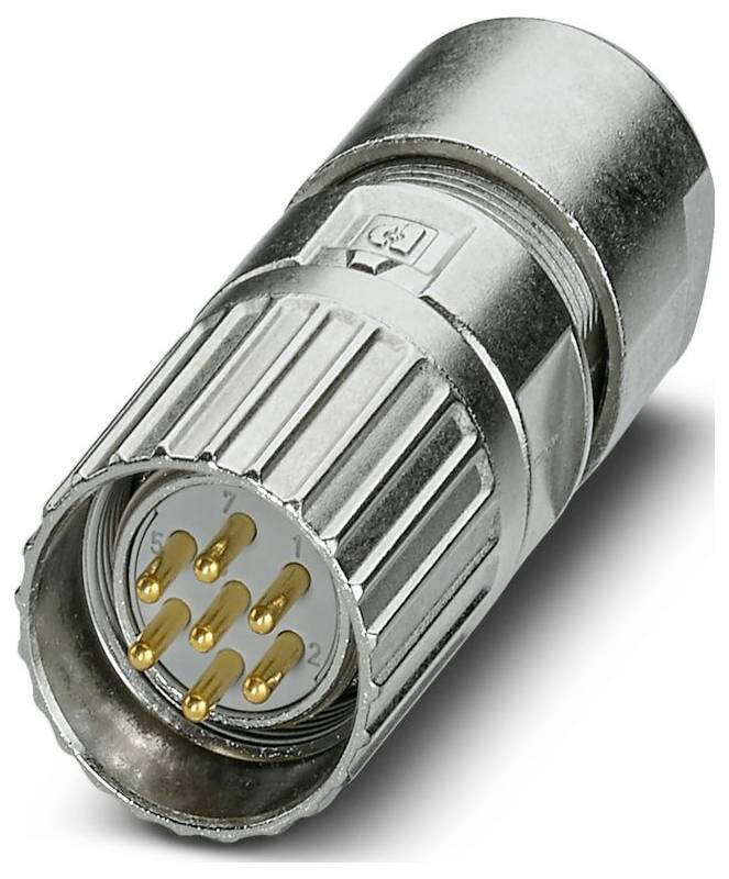 Phoenix Contact 1340674 Kabelstikforbindelse lige Samlet poltal: 7 Piece 1 stk-0