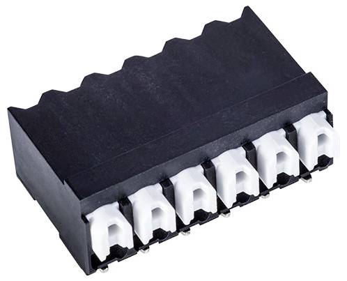 PTR Hartmann AK4601/10KD-3.5-H-BK-SMD Printklemme 1.5 mm² Poltal 10 Sort 1 stk Tape on Full reel