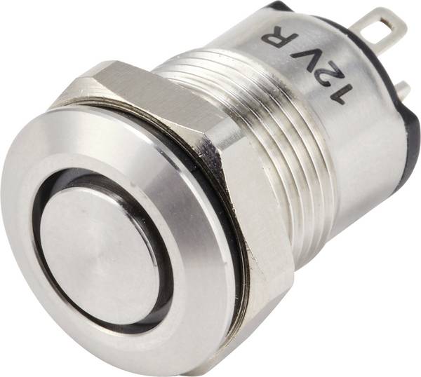 TRU COMPONENTS TC-14378460 Pressostat 36 V/AC, 36 V/DC 2 A 1 x Off/On Klikkende Rød (Ø x L) 14 mm x 24 mm IP65 1 stk