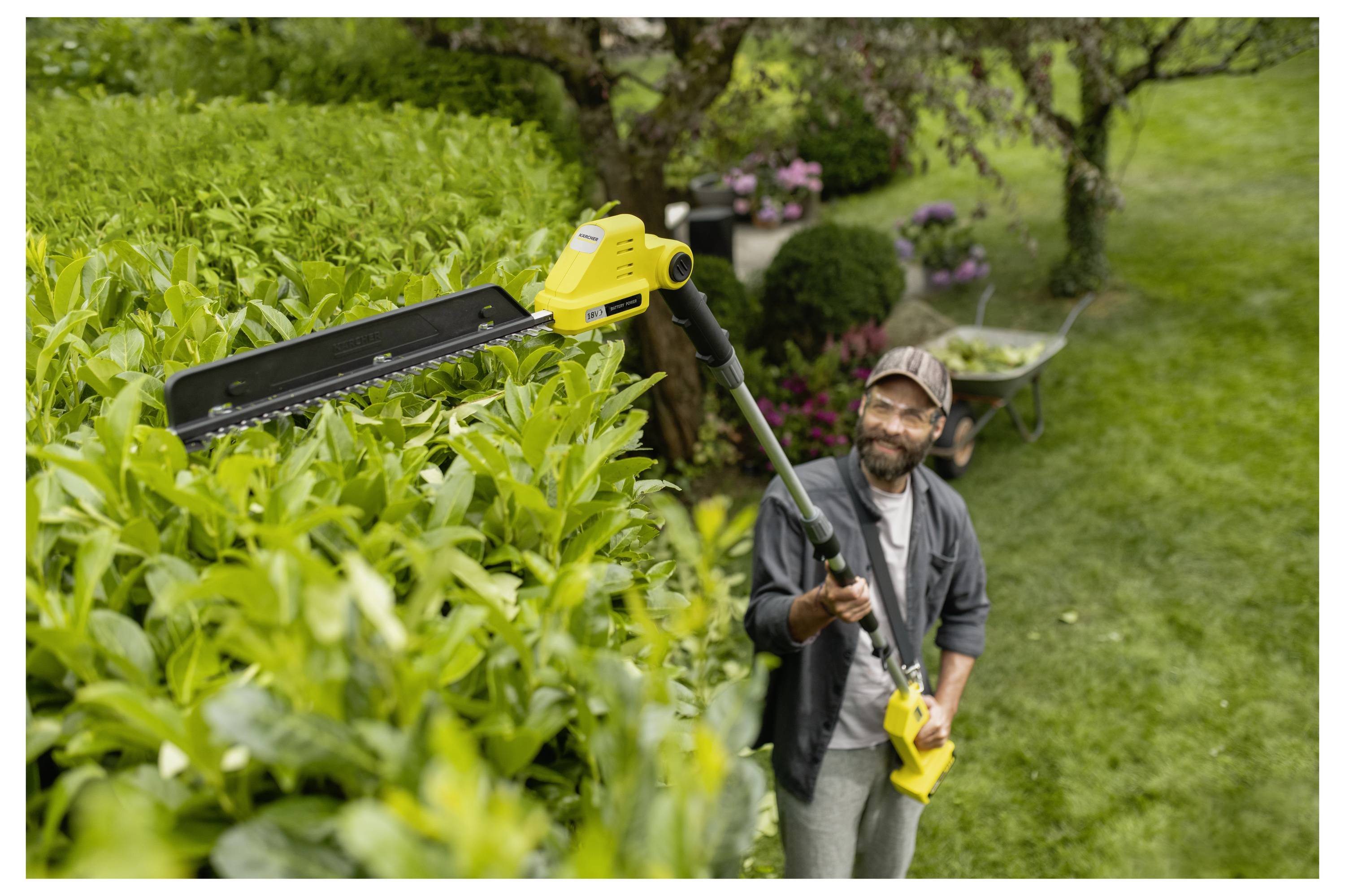 Kärcher Home & Garden PHG 2-18 Batteridrevet Batteridrevet hækkeklipper uden batteri, uden oplader, Højdeindstilleligt g-5