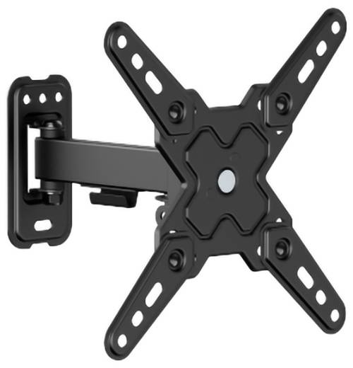 Value TV-vægholdersæt 1 Display 33,0 cm (13") - 109,2 cm (43") Sort Vippebar, Bevægelig-0