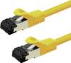 Value 21.99.1822 RJ45 Netværkskabel, patchkabel CAT 8.1 S/FTP 2 m Gul 1 stk