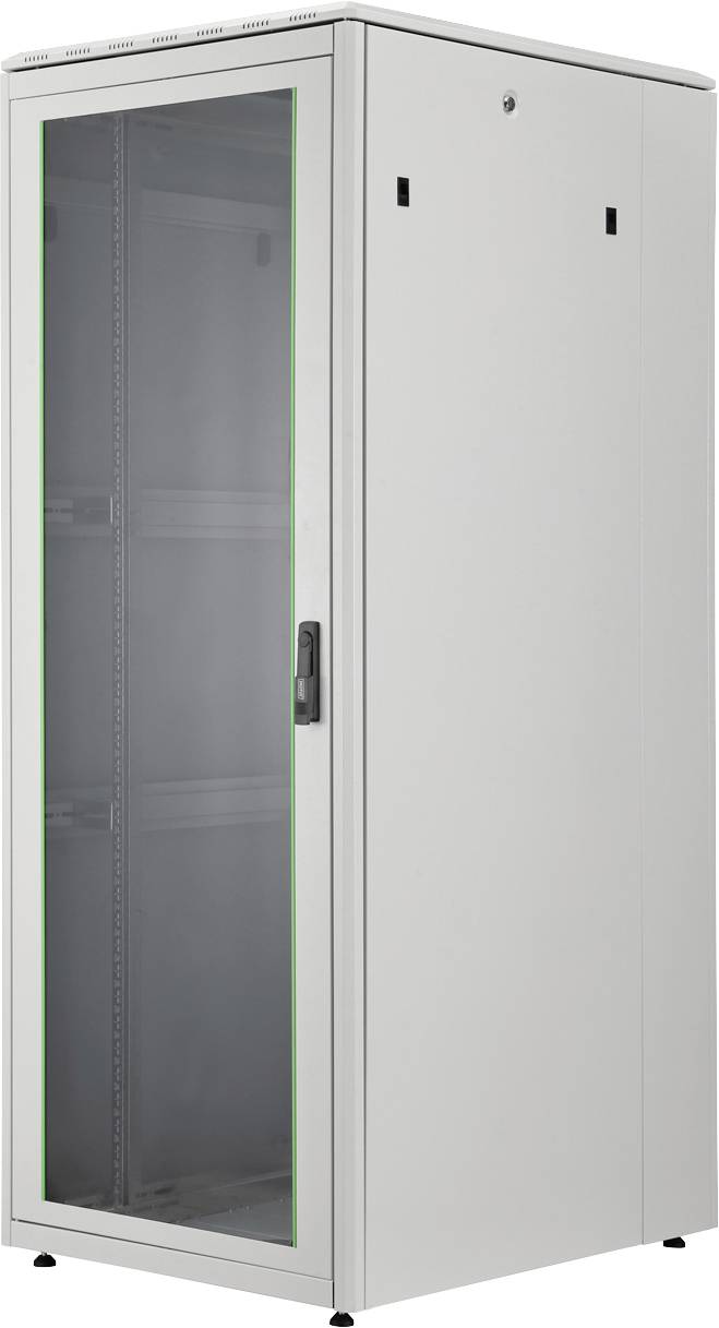 Digitus 19" netværksskab 42 U Grå, Grå, Lysegrå, Gråhvid (RAL 7035)