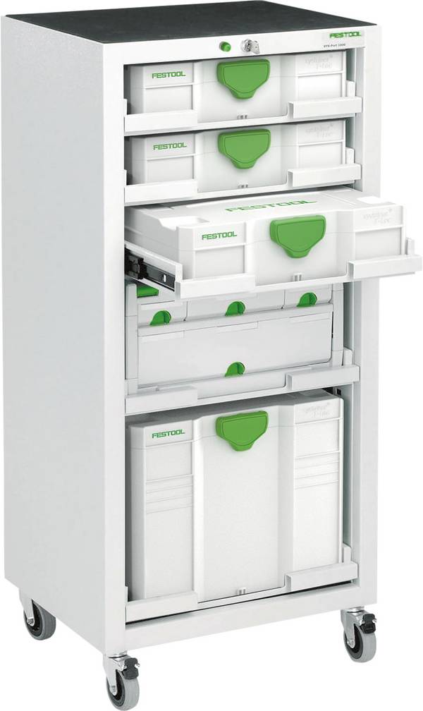 Festool SYS-PORT 1000/2 491922 Rullevogn  (L x B x H) 400 x 500 x 1100 mm