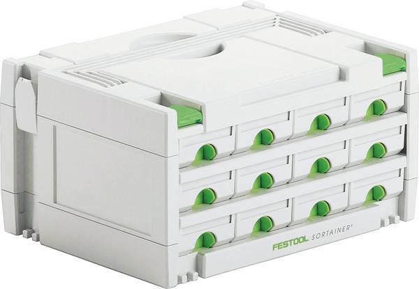 Festool SYS 3-SORT/12 491986 Transportkasse   (L x B x H) 395 x 295 x 210 mm