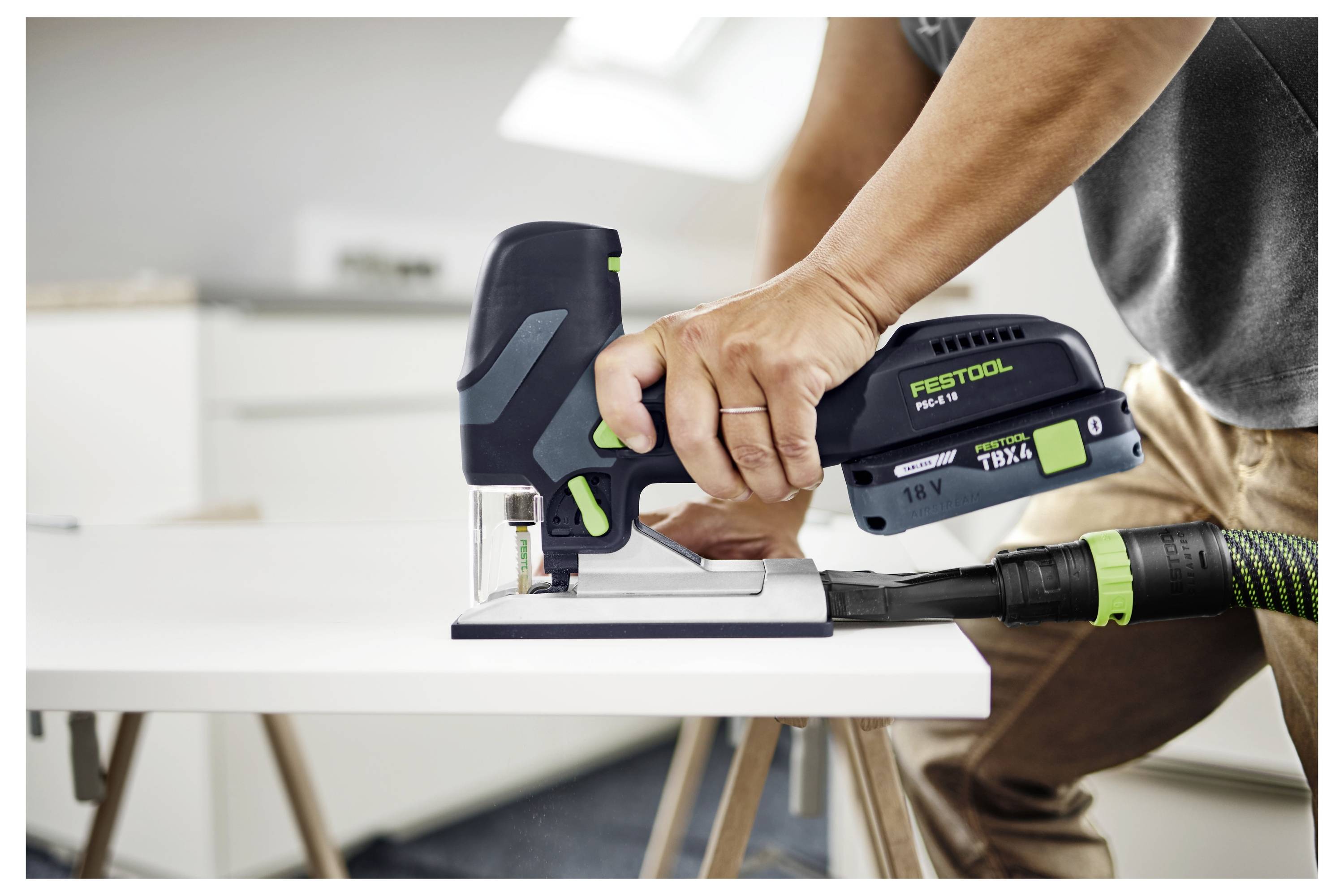 Festool PSC-E 18 EB-Basic Batteri-pendulstiksav 578521 inkl. batteri 18 V-3