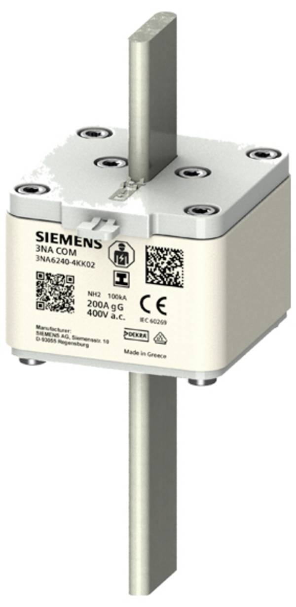 Siemens 3NA62404KK02 NH-sikring Med mekanisk sicherungsanzeige Sikringsstørrelse = 2 1 stk