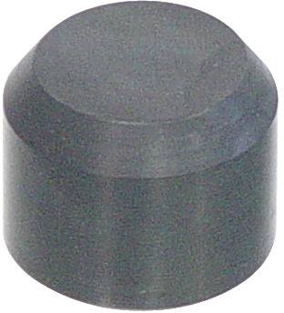 En cylindrisk metalkobling med glinsende, reflekterende overflader, der bruges til at forbinde aksler i maskiner.