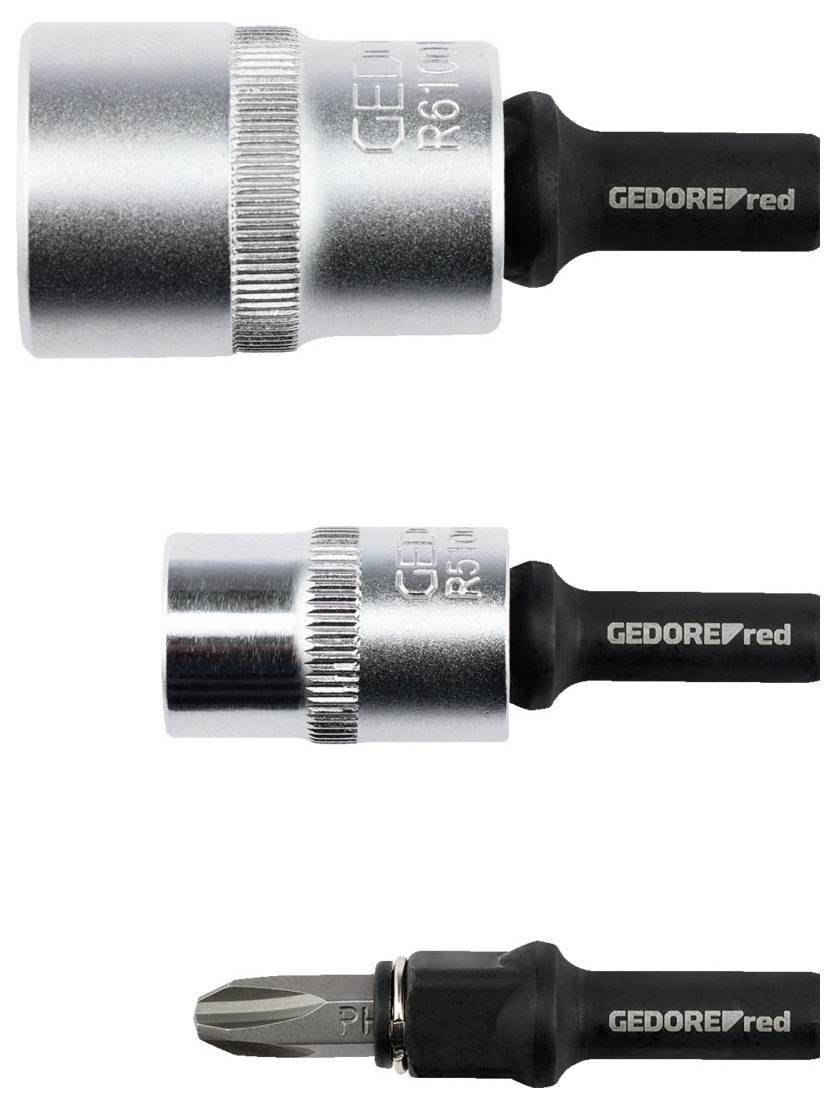 Gedore R47112102 Bitholder 75 mm 1/4", 3/8", 1/2"-2