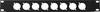Frontplade Omnitronic Z-19 8x XLR (D-Typ) 1HE 1 U