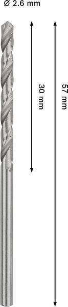 Bosch Accessories 2608577633 Metal-spiralbor 2 stk-1