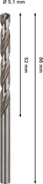 Bosch Accessories 2608577647 2608577647 Metal-spiralbor 1 stk-1