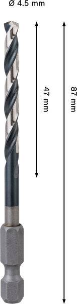 Bosch Accessories 2608577572 2608577572 Metal-spiralbor 1 stk-1