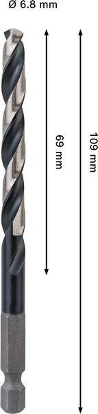 Bosch Accessories 2608577577 2608577577 Metal-spiralbor 1 stk-1